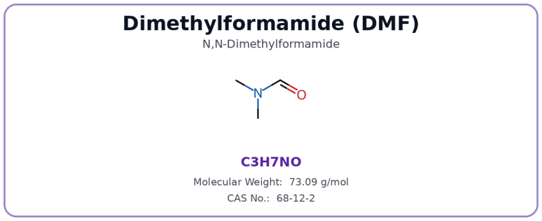 Dimethylformamide (DMF) structure